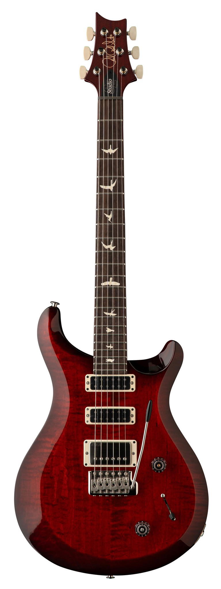 PRS S2 STUDIO FIRE RED BURST