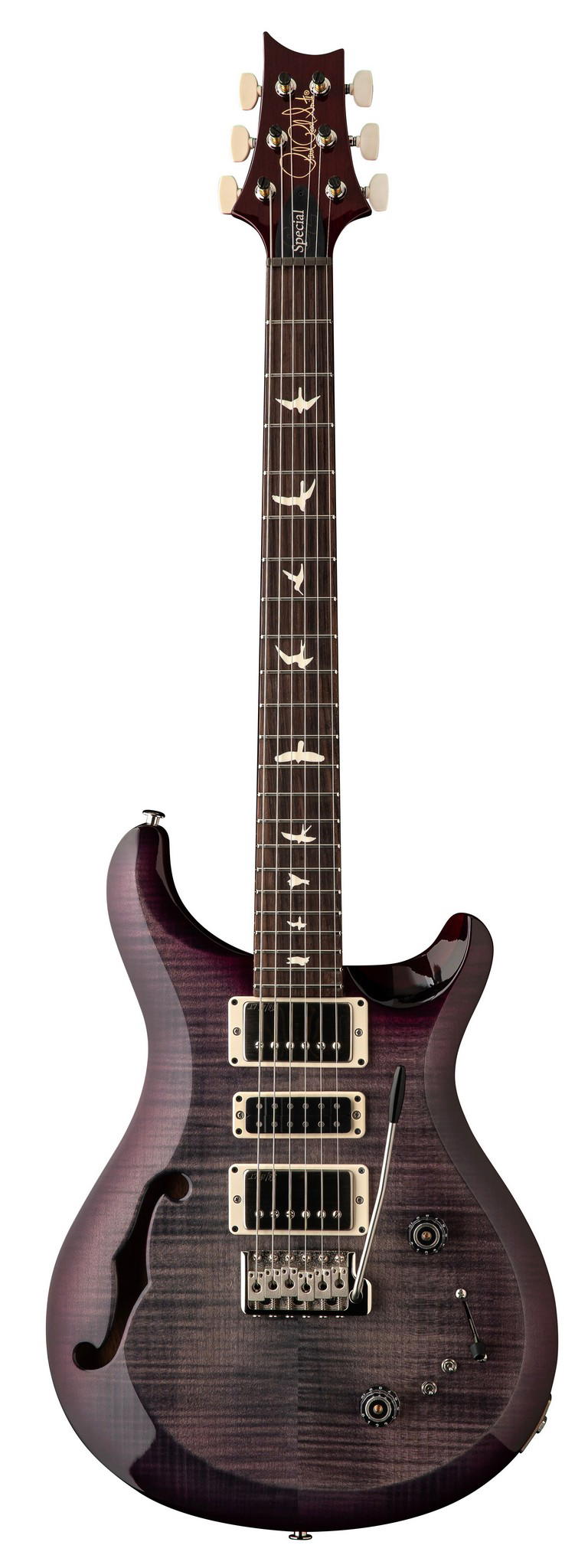 PRS GUITARS S2 SPECIAL SEMI HOLLOW FADED GRAY BLACK