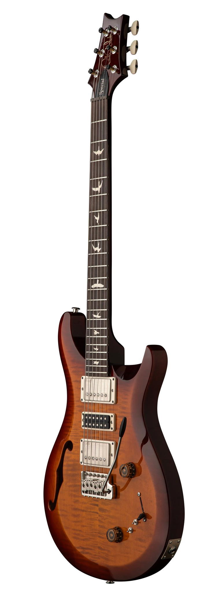 PRS GUITARS S2 SPECIAL SEMI HOLLOW DARK CHERRY SUNBURST