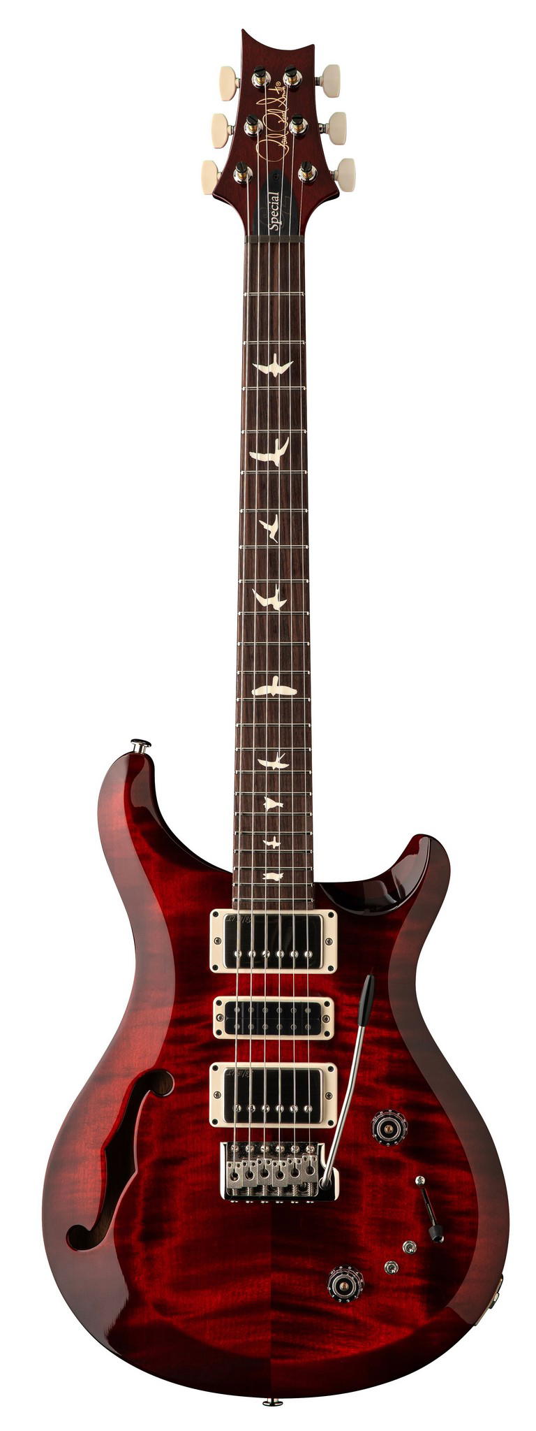 PRS GUITARS S2 SPECIAL SEMI HOLLOW FIRE RED BURST