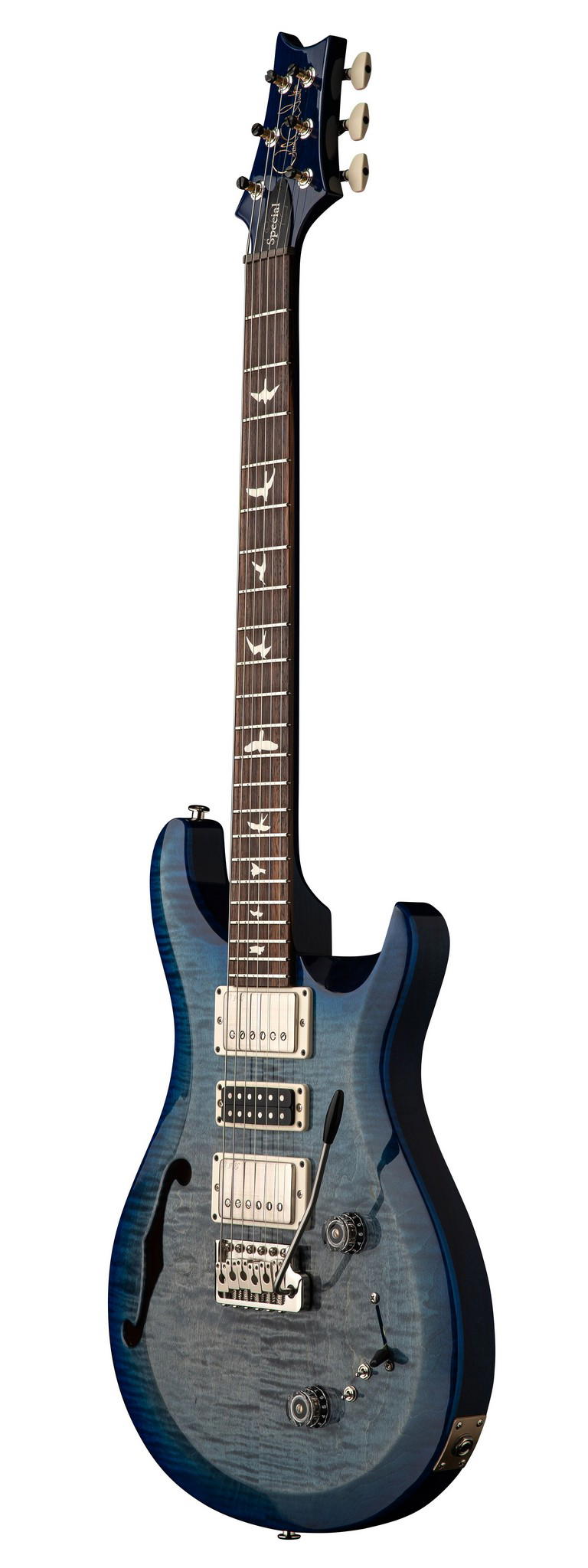 PRS GUITARS S2 SPECIAL SEMI HOLLOW FADED GRAY BLACK