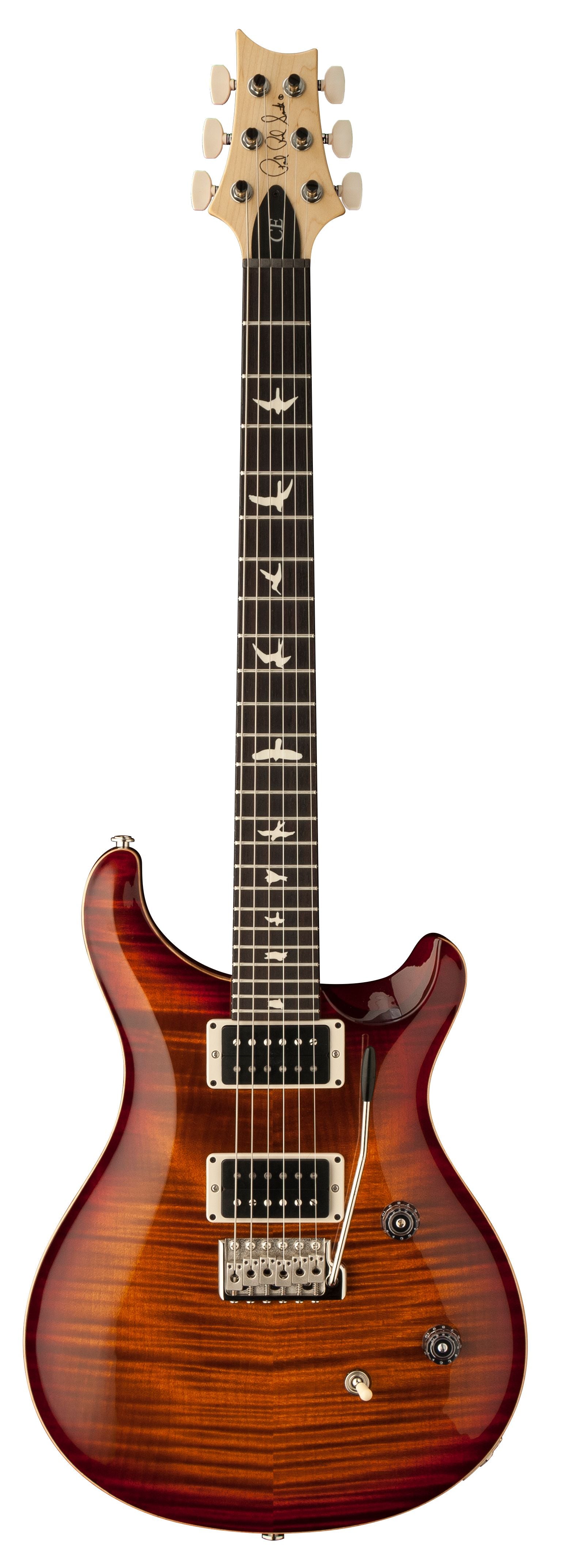 PRS GUITARS CE24 DARK CHERRY SUNBURST