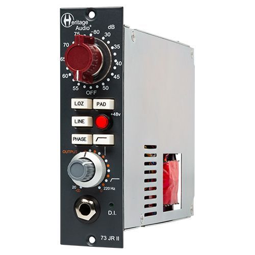 HERITAGE AUDIO 73 JR II Mic Preamp DI in 500 Serie