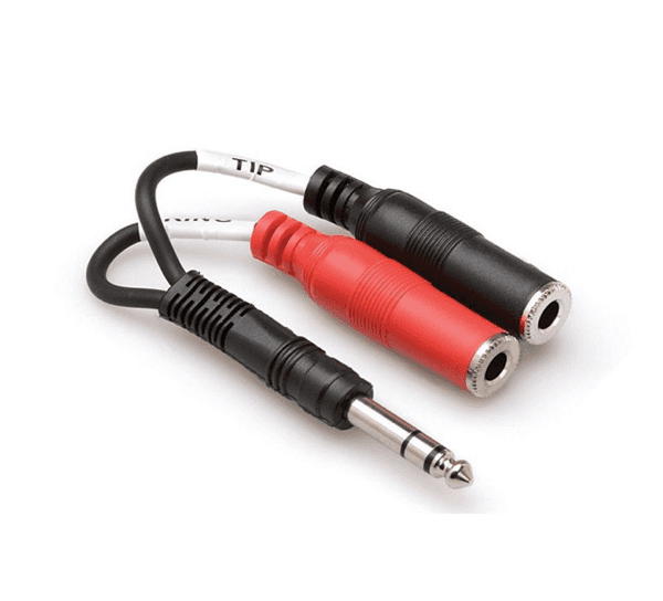 STRYMON 1/4 TRS MALE TO DUAL 1/4 TS FEMALE CABLE