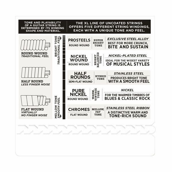 D'Addario EXL110, Cuerdas guitarra eléctrica 10-46