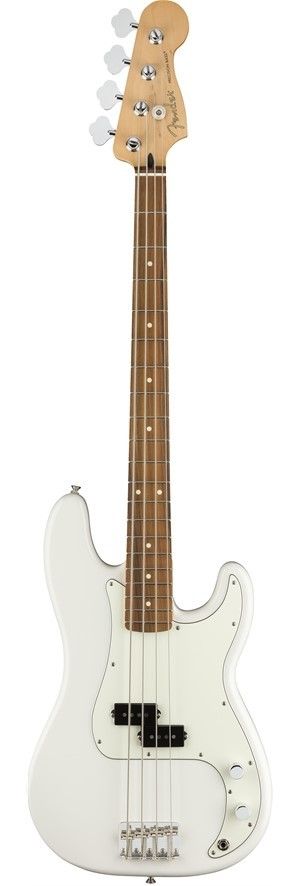 FENDER PLAYER PRECISION BASS POLAR WHITE PF