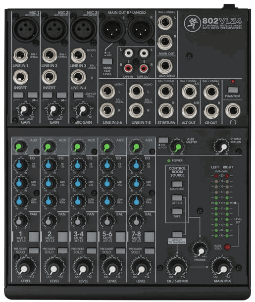 Mackie 802 VLZ4 