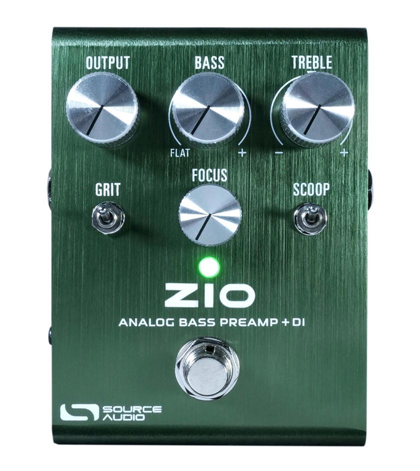 SOURCE AUDIO ZIO BASS PREAMP+DI PEDAL