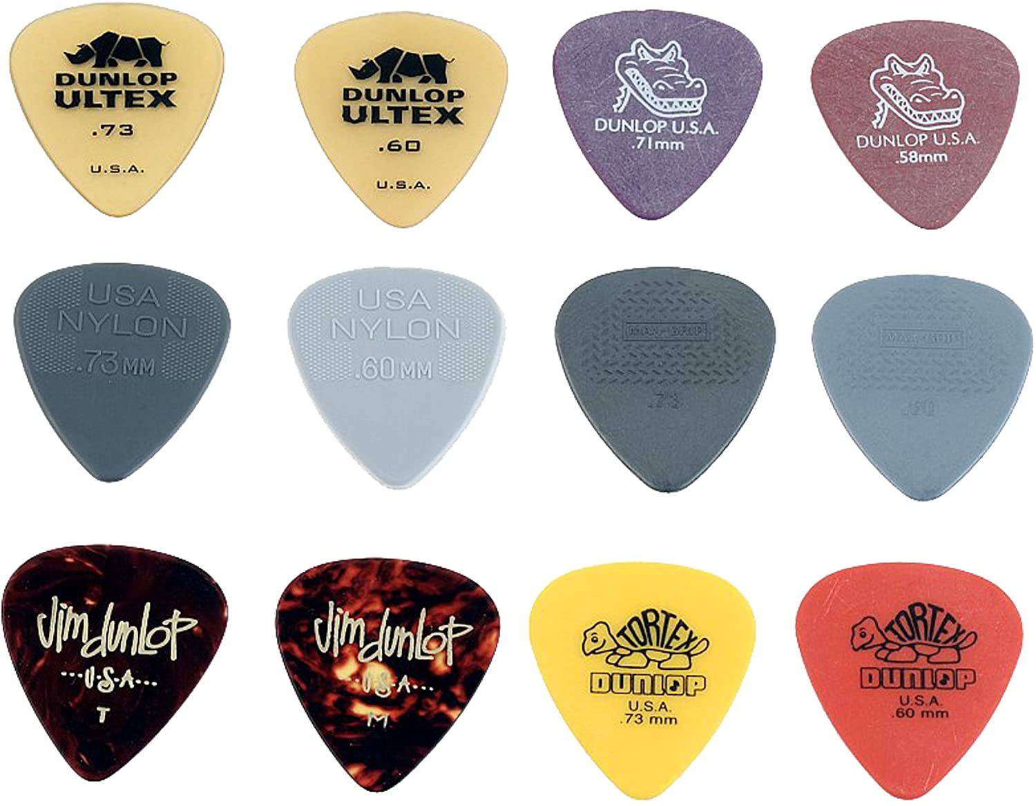 Dunlop Players Pack de 12 Light/Medium