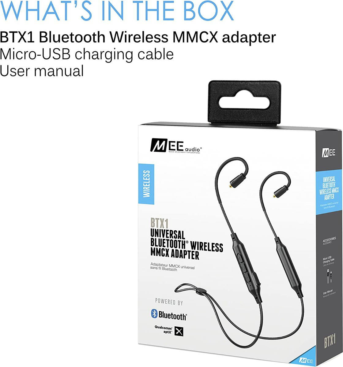 MEE Audio BTX1 BK