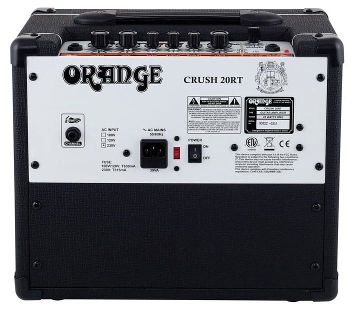 ORANGE CRUSH 20RT NEGRO