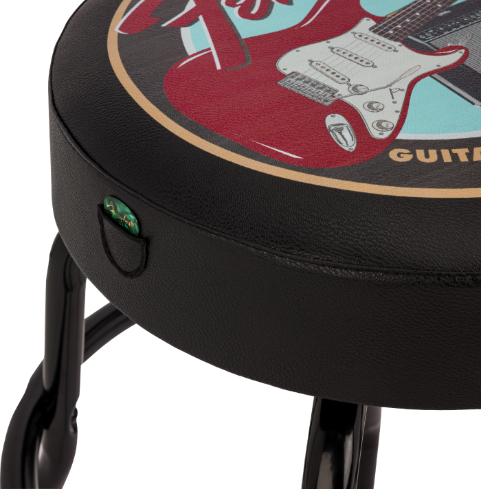 FENDER GUITARS & AMPS PICK POUCH BARSTOOL 30 NEGRO