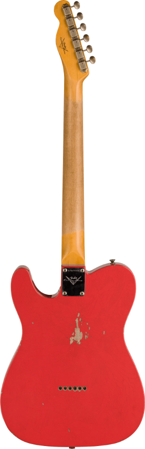 FENDER CUSTOM SHOP 63 TELE RELIC FIESTA RED