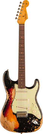 FENDER CUSTOM SHOP 63 STRAT SUPHREL - SFABLK/3TSB