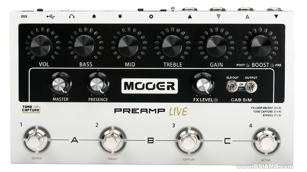 MOOER PREAMP LIVE