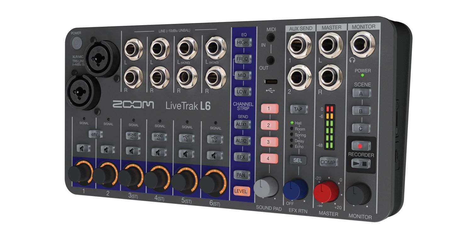 ZOOM L6 LIVETRACK