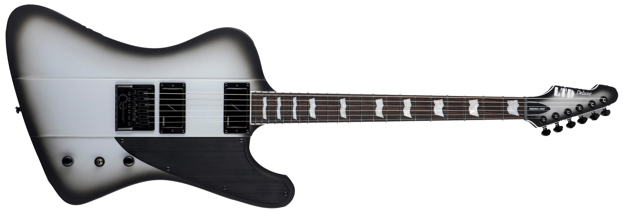 LTD PHOENIX-1000 EVERTUNE SILVER SUNBURST SATIN