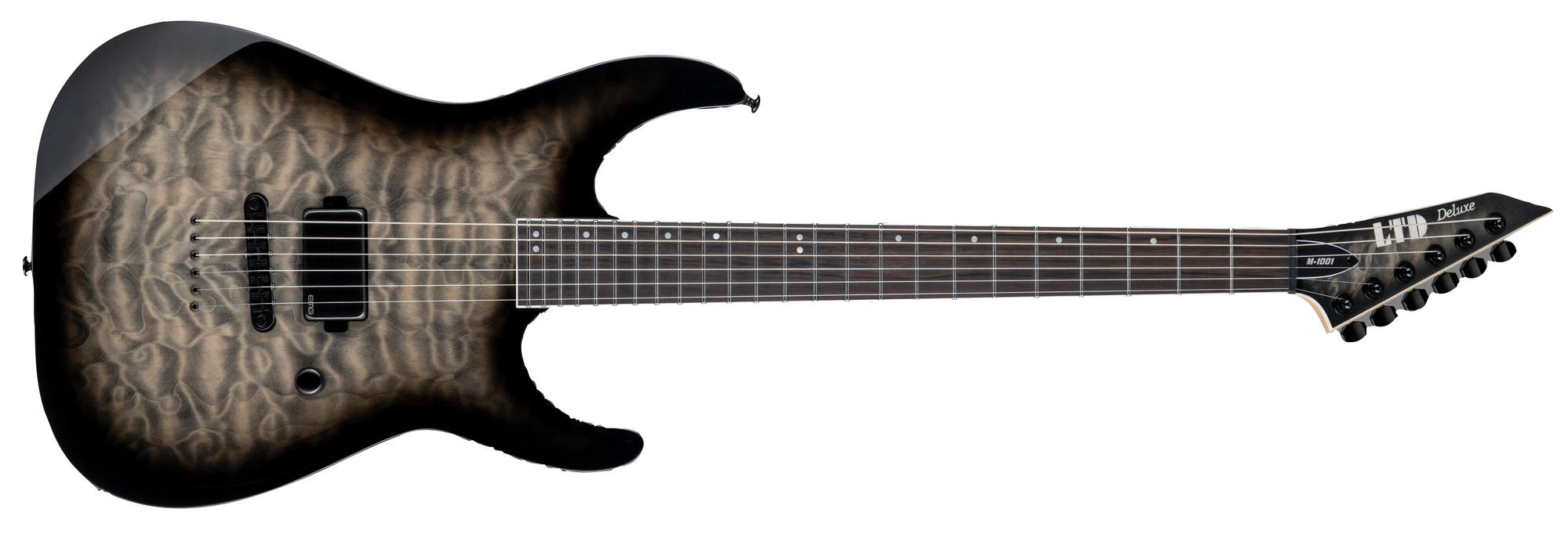 LTD M-1001NT QM CHARCOAL BURST