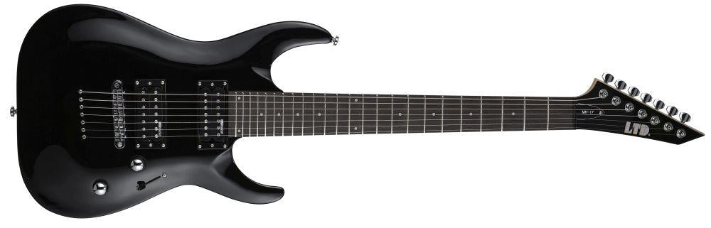 LTD MH-17 BLACK 7 CUERDAS