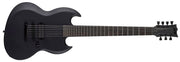 LTD VIPER-7 BARITONE BLACK METAL BLACK SATIN