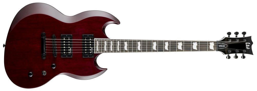 LTD VIPER-256 SEE THRU BLACK CHERRY