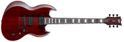 LTD VIPER-1000 MAHOGANY SEE THRU BLACK CHERRY