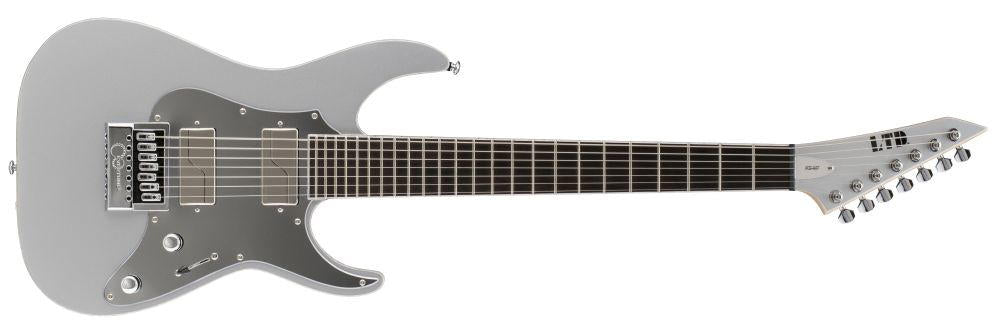 LTD KS M-7 EVERTUNE - METALLIC SILVER - 7 CUERDAS
