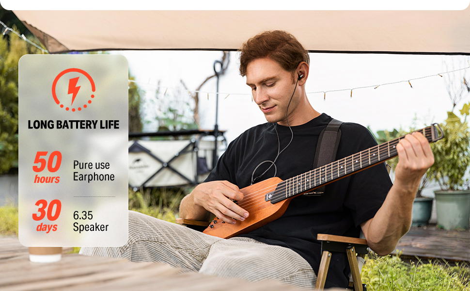 DONNER HUSH-I Silent Guitar Caoba