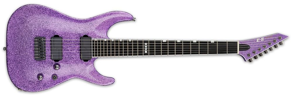 ESP E-II HORIZON NT-7B HIPSHOT - PURPLE SPARKLE -