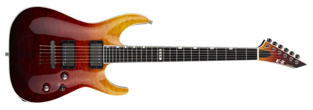 ESP E-II HORIZON NT-II - TIGER EYE AMBER FADE - C/