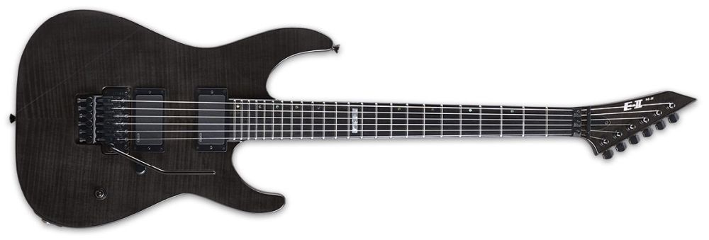 ESP E-II M-II - SEE THRU BLACK - C/ESTUCHE