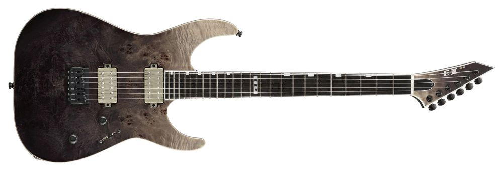 ESP E-II M-II NT - BLACK NATURAL FADE - C/ESTUCHE