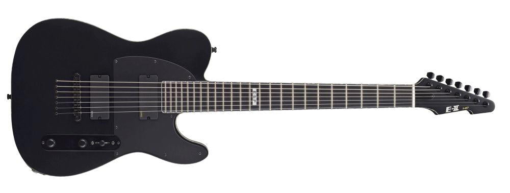 ESP E-II T-B7 BARITONE - BLACK SATIN - C/ESTUCHE
