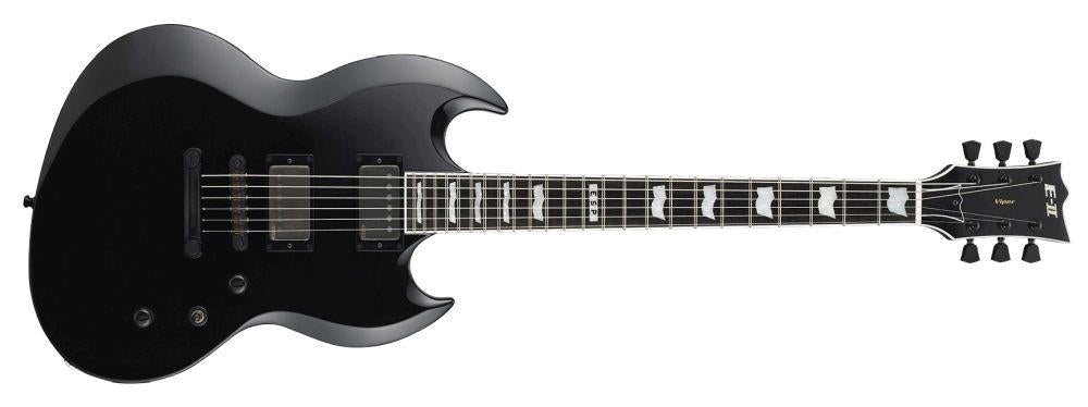 ESP E-II VIPER - BLACK - C/ESTUCHE