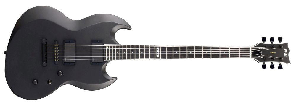 ESP E-II VIPER BARITONE - CHARCOAL METALLIC SATIN