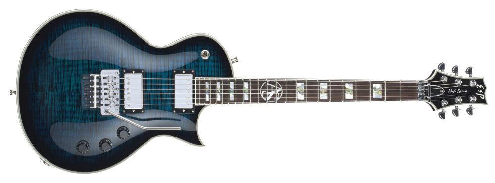 ESP ALEX SKOLNICK FR - BLACK AQUA SUNBURST - C/EST