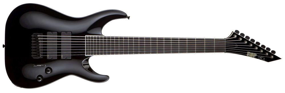 ESP STEF B-8 - BLACK - 8 CORDE - C/ESTUCHE