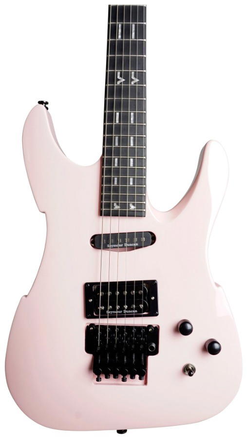 PEAVEY Adrian Vandenberg Signature Guitar - Rock-It Pink