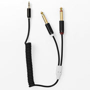 MyVolts Candycords ACV10LB Cable rizado minijack a2 x Jack Negro 