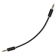 MyVolts Candycords ACV19LB Cable de audio minijack-minijack 15cm Negro