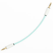 MyVolts Candycords ACV19SB Cable de audio minijack-minijack 15cm Verde