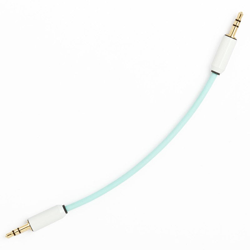 MyVolts Candycords ACV19SB Cable de audio minijack-minijack 15cm Verde