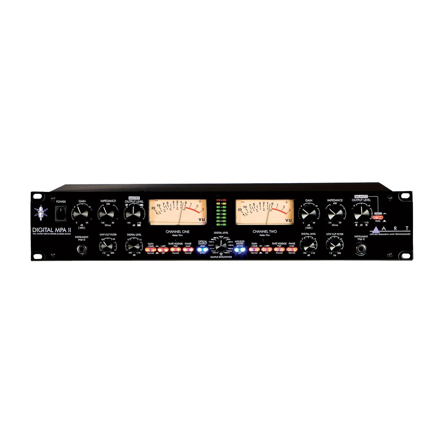 ART Prof.2-Ch.Mic Preamp, A/D: ADAT-AES/EBU-SPDIF