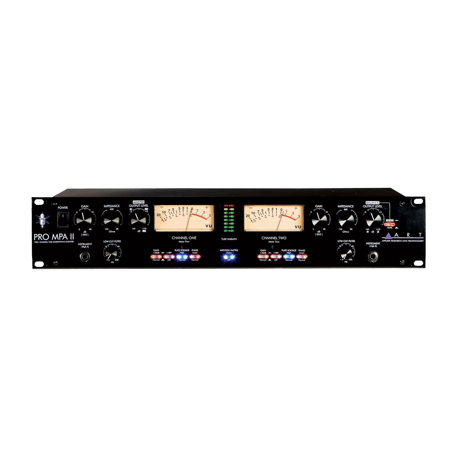 ART Pro MPA II  Preamplificador a válvulas de 2 canales