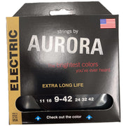 AURORA STRINGS ELECTRICA BLACK 09-42