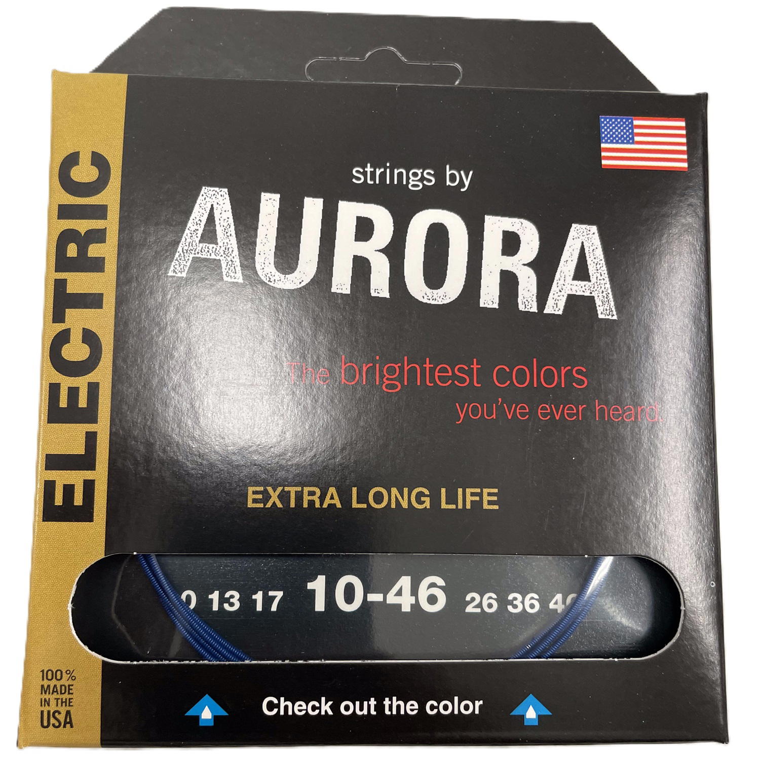 AURORA STRINGS ELECTRICA BLUE 10-46