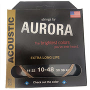 AURORA STRINGS ACUSTICA CLEAR COAT 10-48