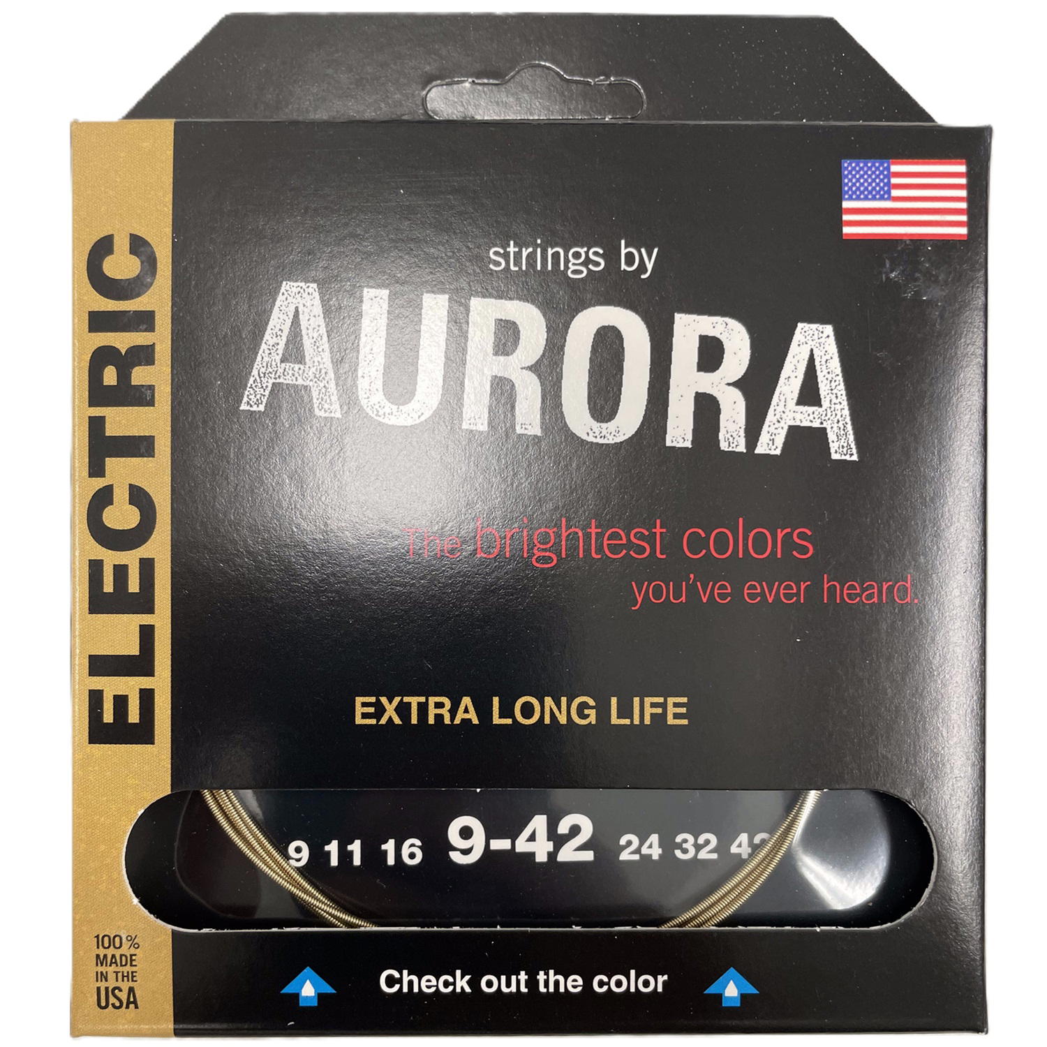 AURORA STRINGS ELECTRICA GOLD 09-42