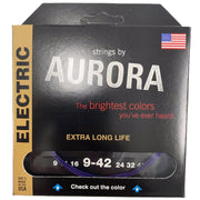 AURORA STRINGS ELECTRICA PURPLE 09-42