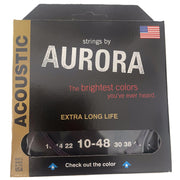 AURORA STRINGS ACUSTICA PURPLE 10-48